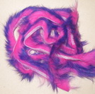  two tonned rabbit strips purple/ hot pink Hareline 